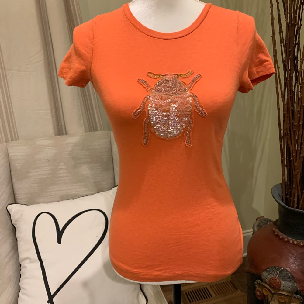 J crew 100% cotton tee 🧡